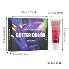 Glitter Gel Mermaid Scale Face Body Lip Glitter Eyeshadow Stage Makeup