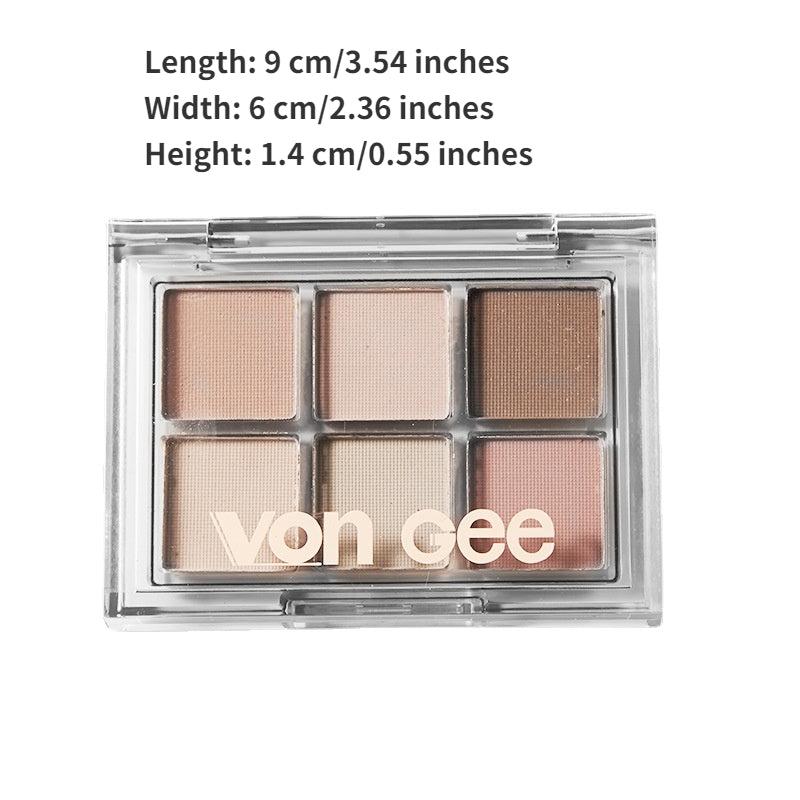 Dark Drama Smokey Eyeshadow Palette Matte & Shimmer Earth Tones