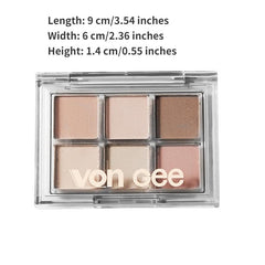 Dark Drama Smokey Eyeshadow Palette Matte & Shimmer Earth Tones