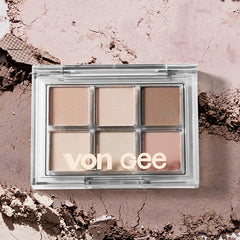 Dark Drama Smokey Eyeshadow Palette Matte & Shimmer Earth Tones