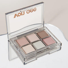 Dark Drama Smokey Eyeshadow Palette Matte & Shimmer Earth Tones