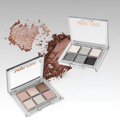 Dark Drama Smokey Eyeshadow Palette Matte & Shimmer Earth Tones