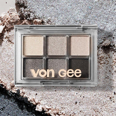 Dark Drama Smokey Eyeshadow Palette Matte & Shimmer Earth Tones