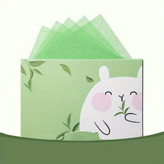 100Pcs Face Cleanser Control Absorbing Paper Soft Paper Travel Portable