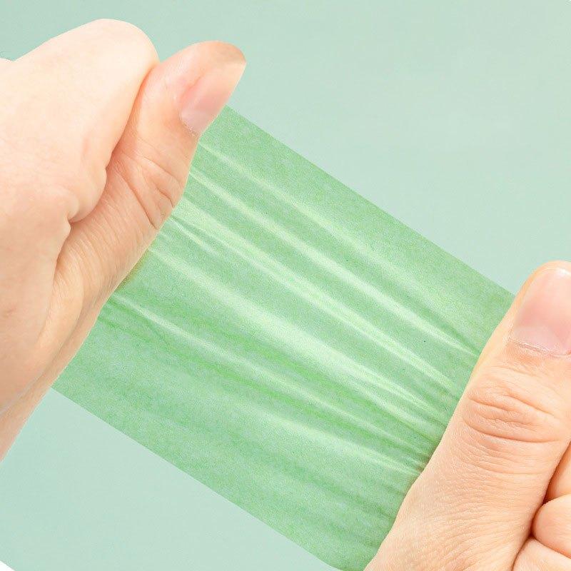 100Pcs Face Cleanser Control Absorbing Paper Soft Paper Travel Portable