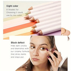 Waterproof Concealer Pencil for Dark Circles Spot and Skin Correction