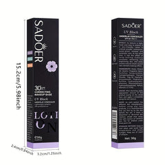 3 Colors Primer Makeup Base Cream Correcting Skin Tone Easy Carry Cosmetics