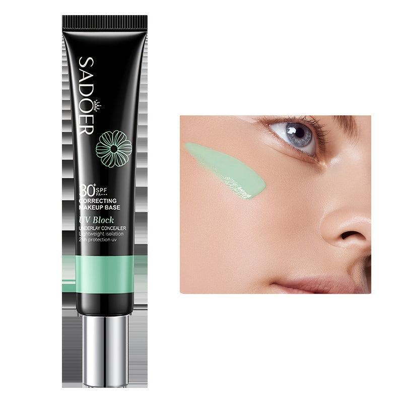3 Colors Primer Makeup Base Cream Correcting Skin Tone Easy Carry Cosmetics