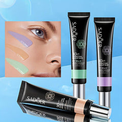 3 Colors Primer Makeup Base Cream Correcting Skin Tone Easy Carry Cosmetics