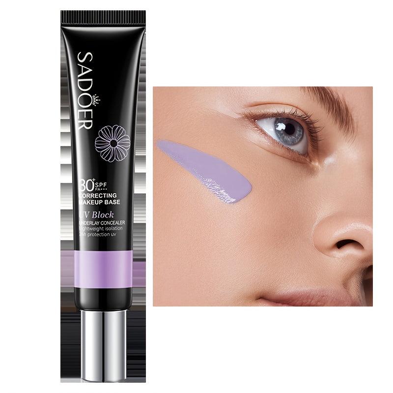 3 Colors Primer Makeup Base Cream Correcting Skin Tone Easy Carry Cosmetics