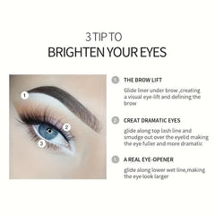 Metallic Eyeliner Stick Pearly Shimmer Finish Waterproof Eyeshadow