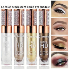 Pearly Highlighter Sparkle Eyeshadow Stick Liquid Brightening Makeup