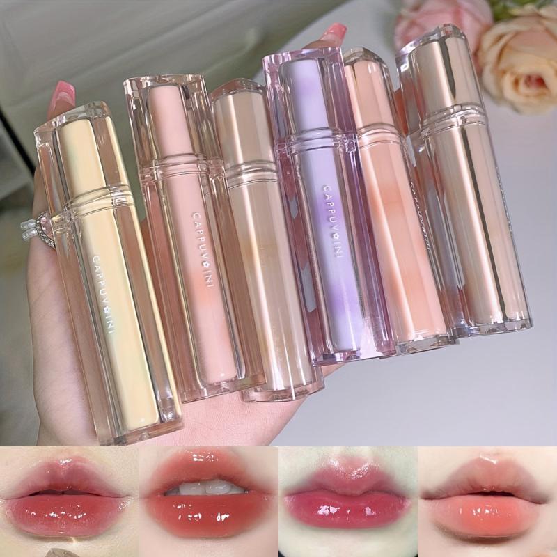 Dewy Lip Gloss Ice Tea Tone Lip Balm Nourishing Lip Glaze