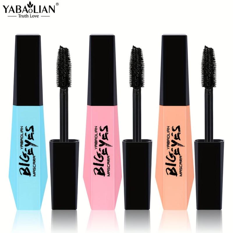 3pcs Waterproof Mascara Extra Volume Fast Drying Long Lasting Curling