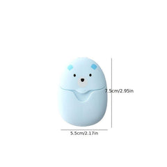 Portable Soap Sheets Outdoor Travel Cleaning Hand Washing Soap