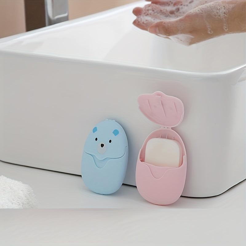 Portable Soap Sheets Outdoor Travel Cleaning Hand Washing Soap