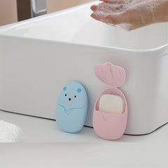 Portable Soap Sheets Outdoor Travel Cleaning Hand Washing Soap