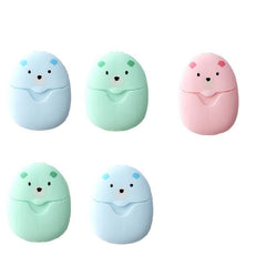 Portable Soap Sheets Outdoor Travel Cleaning Hand Washing Soap