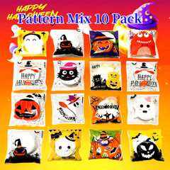 100pcs Halloween Cotton Rounds Makeup Remover Facial Cleansing Pads