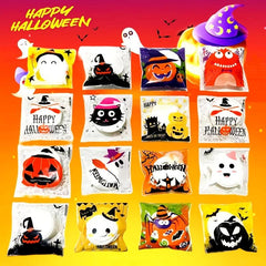 100pcs Halloween Cotton Rounds Makeup Remover Facial Cleansing Pads