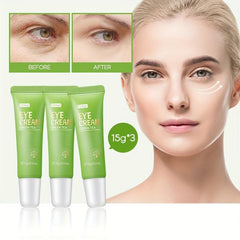 FENYI 3pcs Green Tea Eye Cream 15g Eye Moisturizing Cream