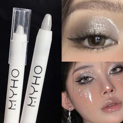Glitter Eyeshadow Stick Eyeliner Pen Makeup Brighten Eyelid Under Crease Pen