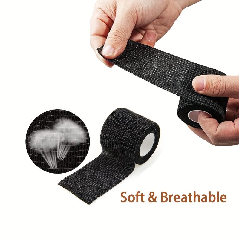 8pcs Tattoo Cohesive Tape Grip Wrap Cover Strong Sports Tape