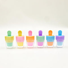 Rainbow Ice Cream Lipstick Set - Long Lasting Lip Care