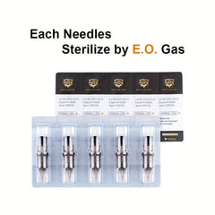 10pcs Tattoo Cartridge Needles Round Liner Disposable Standard For Artists