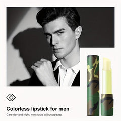 Men's Colorless Moisturizing Lipstick For Dry Skin Care