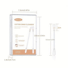 20Pcs Makeup Remover Swabs for Eye Lip Eyebrow Makeup Removing Sticks