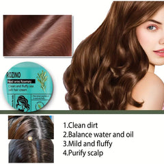 Rosemary Scalp Cleansing Scrub with Sea Salt Shampoo