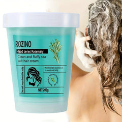 Rosemary Scalp Cleansing Scrub with Sea Salt Shampoo