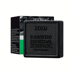 Bamboo Charcoal Soap Exfoliates & Moisturizes Skin