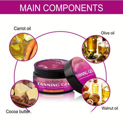 Outdoor Beach Skin Tanning Lotion with SPF 30