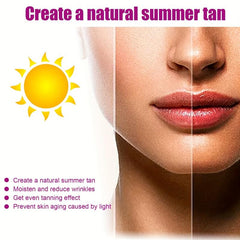 Outdoor Beach Skin Tanning Lotion with SPF 30