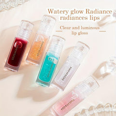 Crystal Jelly Lip Gloss Moisturizing Glitter Lipstick