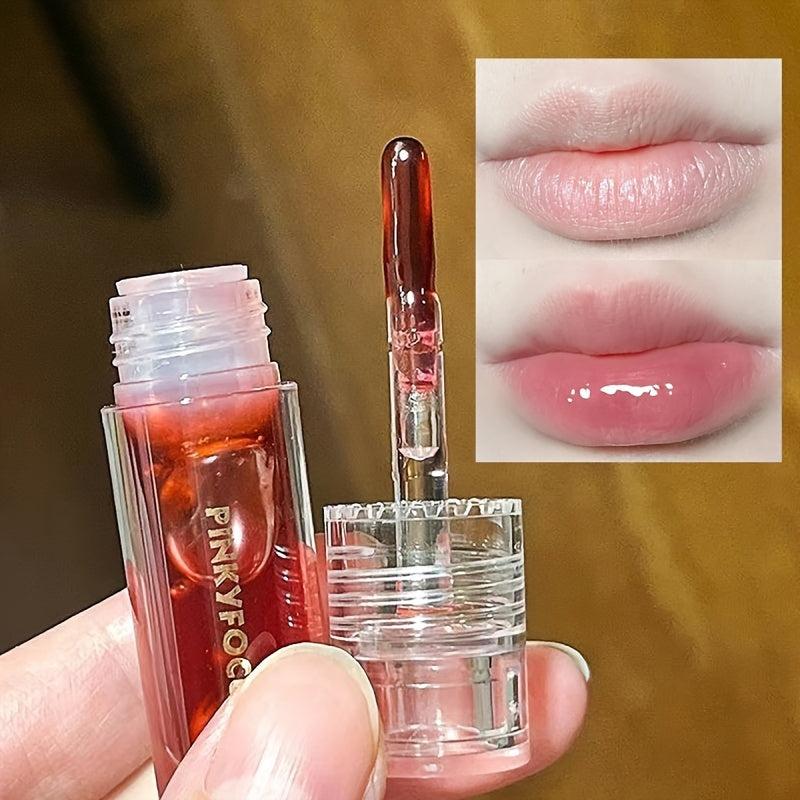 Crystal Jelly Lip Gloss Moisturizing Glitter Lipstick