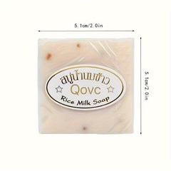 12pcs Rice Soap 65g Coconut Essential Cleansing Soap