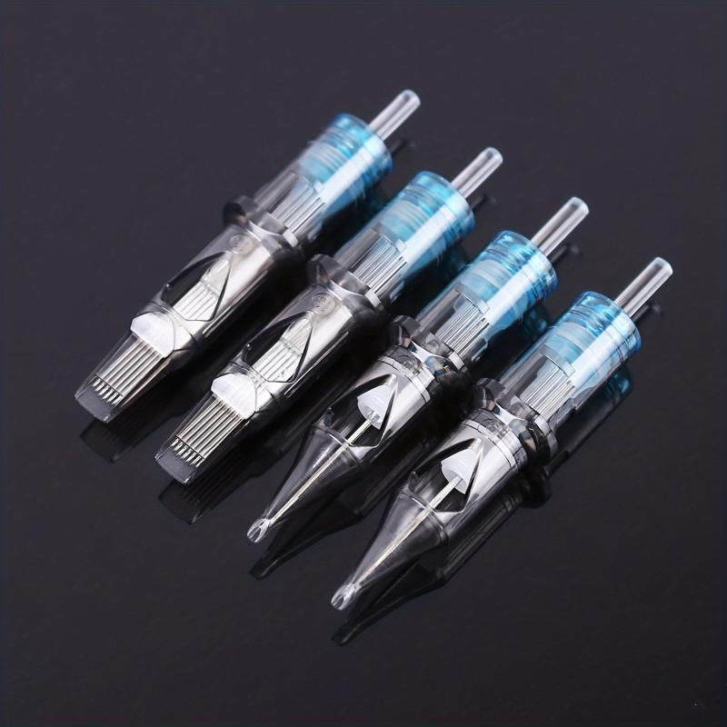 20pcs Disposable Tattoo Cartridge Needles Standard Round Liner for Artists