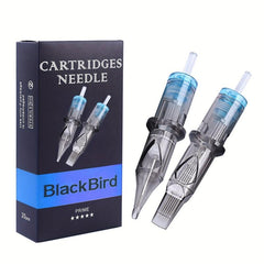 20pcs Disposable Tattoo Cartridge Needles Standard Round Liner for Artists
