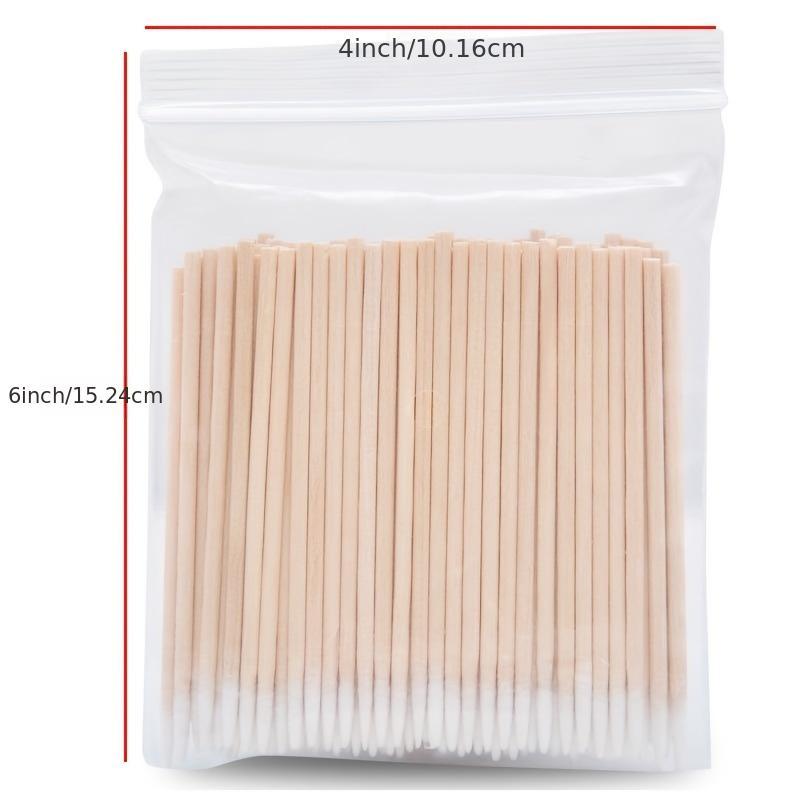 500PC Disposable Micro Swabs Nails Makeup Cleaning Sticks