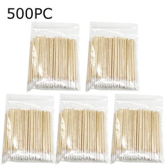 500PC Disposable Micro Swabs Nails Makeup Cleaning Sticks