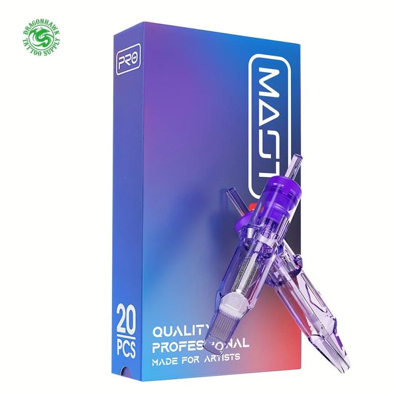 20pcs Disposable Tattoo Needles Round Liner for Artists and Beginners