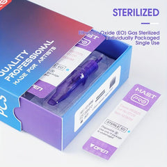 20pcs Disposable Tattoo Needles Round Liner for Artists and Beginners