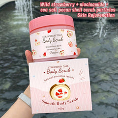 Niacinamide Sea Salt Scrub 400g Exfoliating Body Cleanser