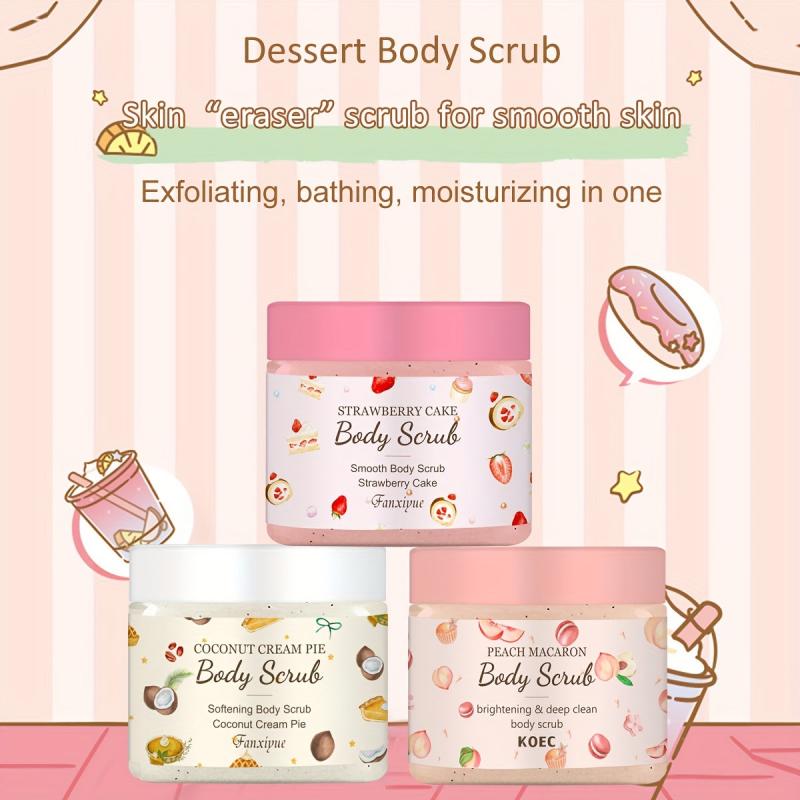 Niacinamide Sea Salt Scrub 400g Exfoliating Body Cleanser