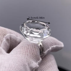 Non Disposable Crystal Ring Tattoo Pigment Cup for Microblading
