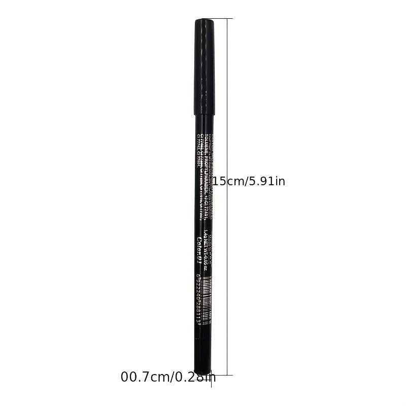 Long-Lasting Waterproof Eyeliner Pen with Metallic Smokey Texture