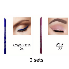 Long-Lasting Waterproof Eyeliner Pen with Metallic Smokey Texture